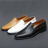Herren Lederschuhe Slipper Loafer Formelle Schuhe Hochzeitsparty Herren Anzugschuhe Fahroxfords Schuhe