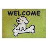 Door Mat Cute Cartoon Dog Pattern Anti Slip Mud Scraping Welcome Rug Front Door Rug Home Decoration