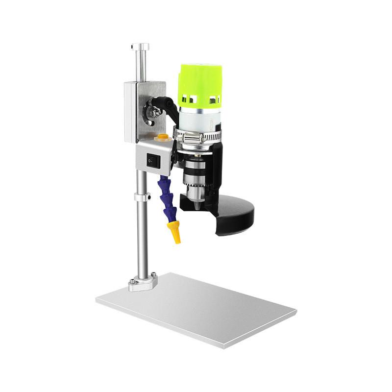 Rotary Wine Bottle Cutting Machine Desktop Electric Glass Ceramic Bottle Cutter Multifunctional Cutting And Drilling Tool