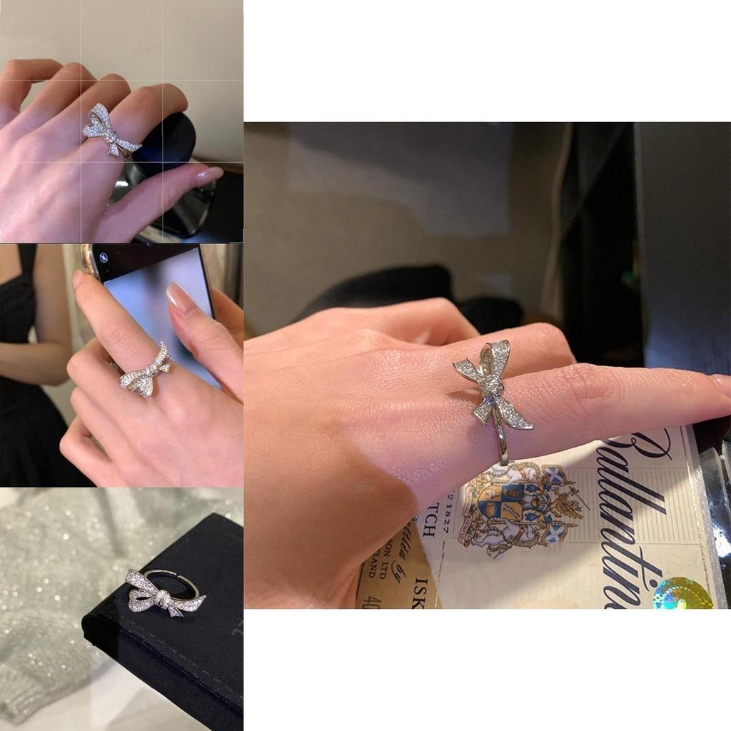 Butterfly Sophisticated Adjustable Knot Ring For Women Korean Fashion Copper Accessory For Every Occasion