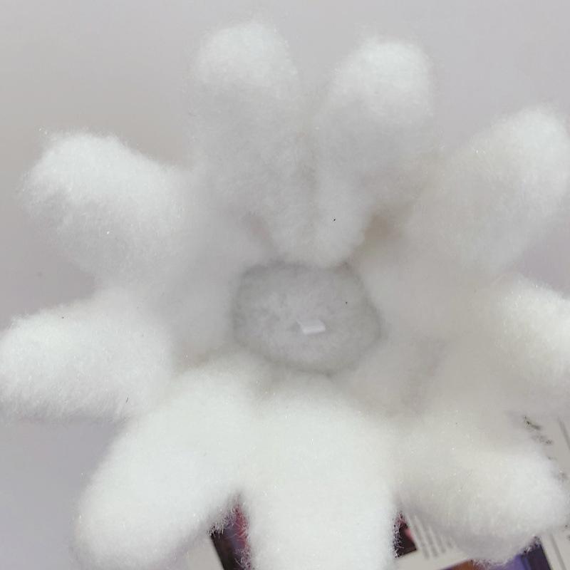 1 Stück Kreativer Anhänger Niedlicher Cartoon Badminton Schlüsselanhänger Weich mit Baumwolle gefüllt Plüschpuppe Rucksackdekoration Feiertags-Geburtstagsgeschenk