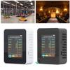 Air Monitor Air Quality Monitor Air Quality Monitor Portable LCD Backlight Screen CO2 TVOC HCHO PM2.5 PM10 Detector with Alarm