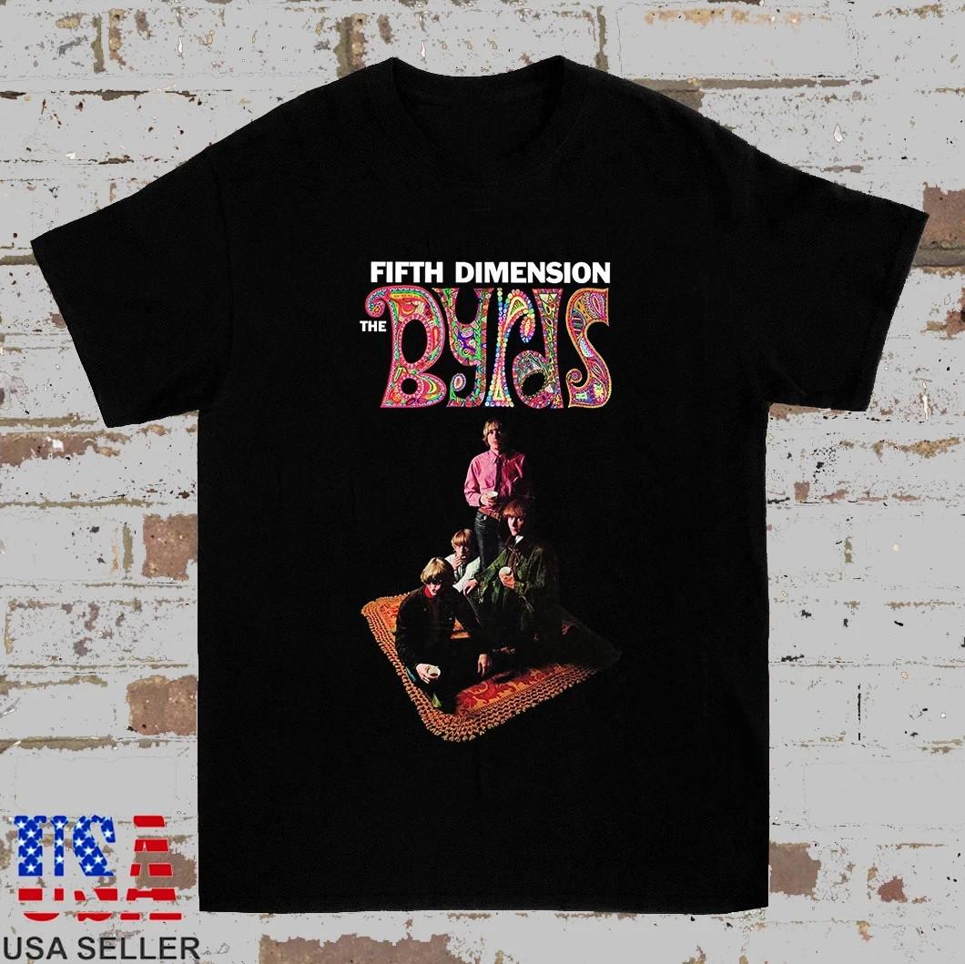 The Byrds Band Album Fifth Dimension T Shirt Full Size S-5XL S
