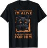 Funny Schrdingers Cat Quantum Physics Unisexs T Shirt Unisex Tee Spring Summer Humor Novelty Streetwear Oversize Cotton Loose Top