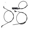 Engine Hood Release Cable Bowden Cable Kit Steel Rope PVC 51237197474 for 7 Series E65 E66 740i 750i