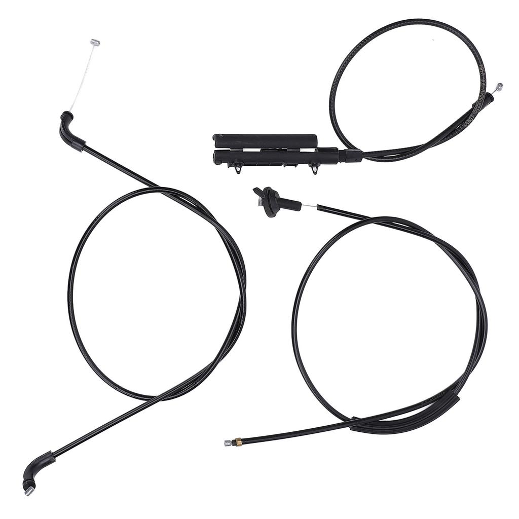 Engine Hood Release Cable Bowden Cable Kit Steel Rope PVC 51237197474 for 7 Series E65 E66 740i 750i