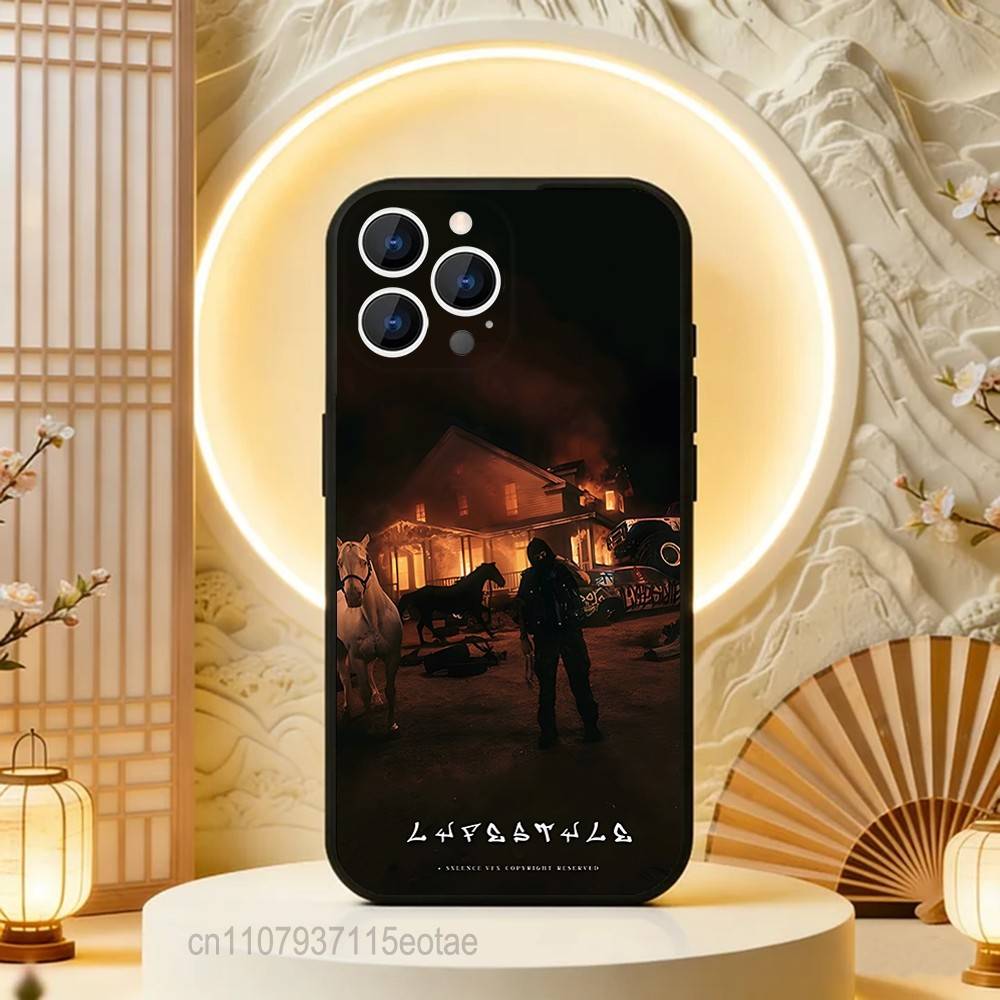 Y-Yeat Rapper LYFESTYLE For iPhone 12,16,13,14,15,17,11,Pro,Max,Plus,E,Air,Mini TPU Soft To Skin-friendly Phone Case