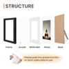 Solid Mdf 8x10 Plastic Wood Manufacturer Wooden Mould 50x70 Diy Frames Antique Mouldings A1 Classic Silver Picture Frame