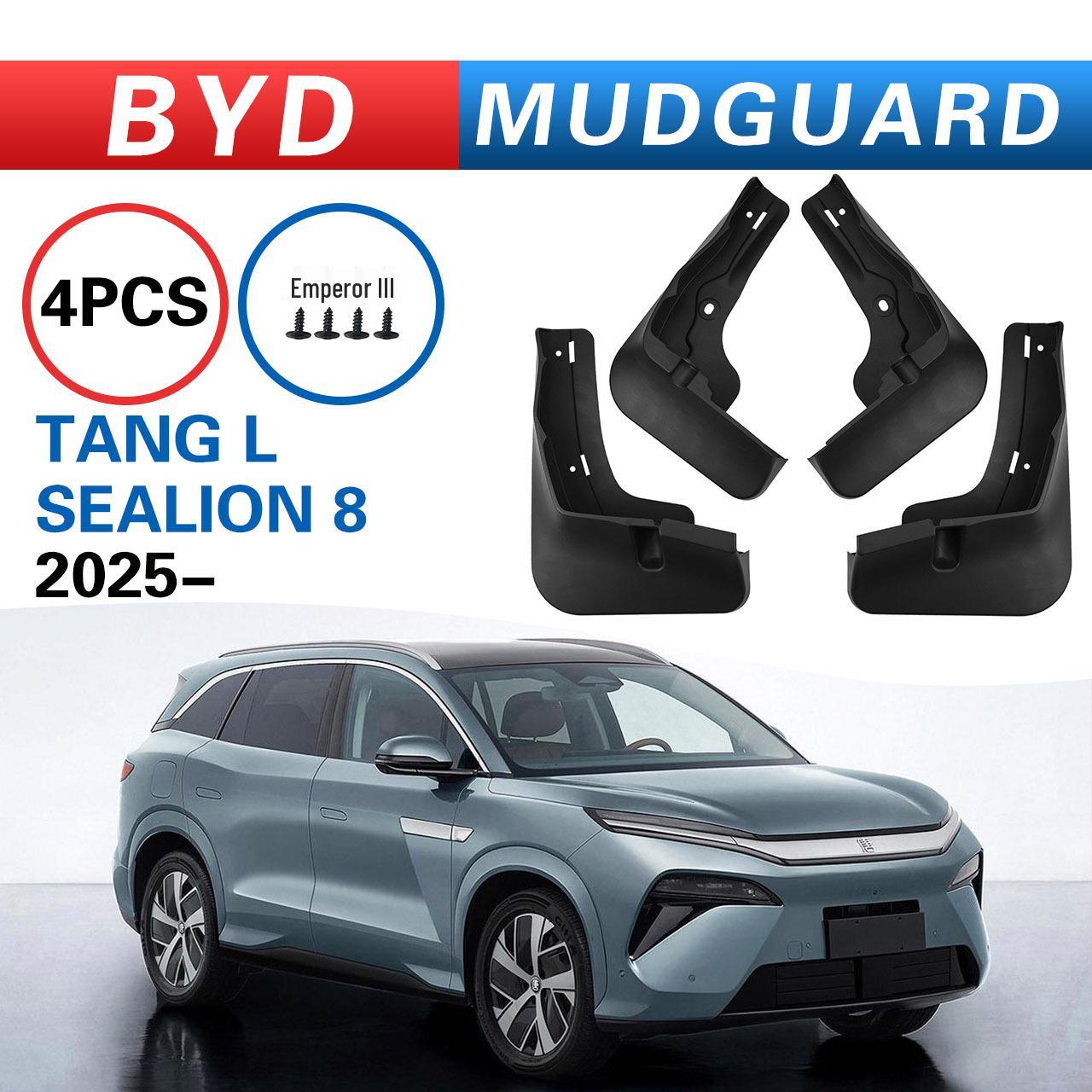 2025 Mudguards for BYD Tang L & Sealion 8 Models