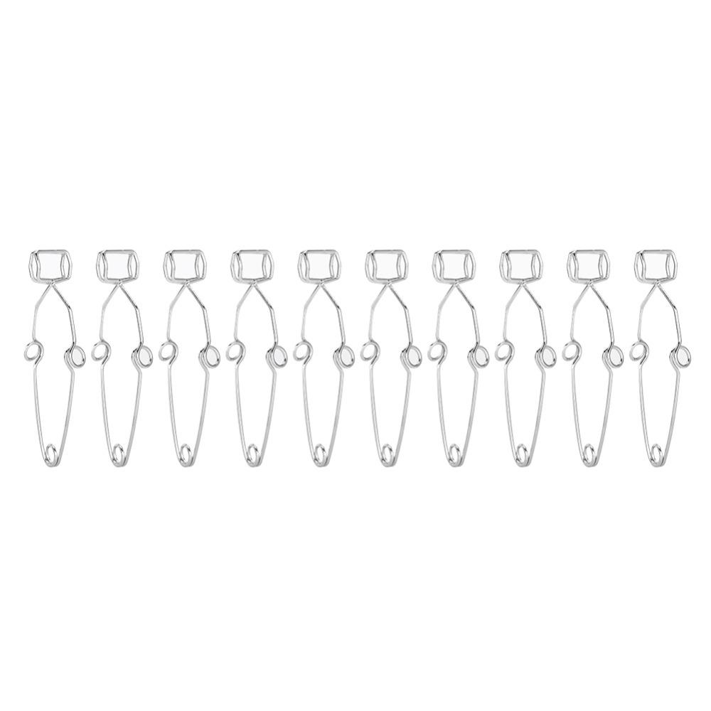 10Pcs Metal Made Test Tube Clamp Large Size Centrifuge Tube Clamp Laboratory Experiment