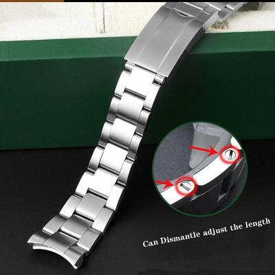 Watch Bracelet for Rolex DAYTONA GMT SUBMARINER Watch Accessories Metal Strap 20mm 21mm Solid Stainless Steel Watchbands