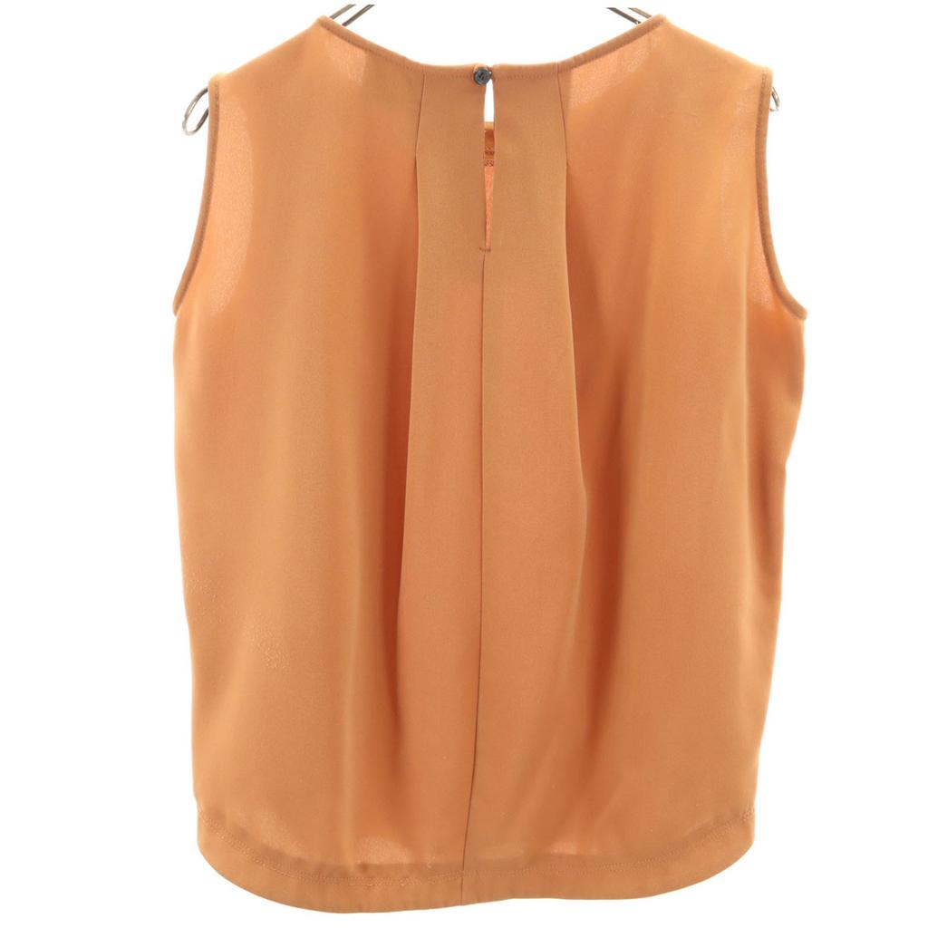 Nano Universe No Sleeve Shirt 38 Orange Series Women Used