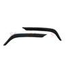 Carbon Fiber Front Bumper Canards and Fog Light Set for Alfa Romeo Giulia.