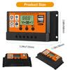 12/24V 100A MPPT Solar Panel Controller Batterieregler Dual USB Autofokus