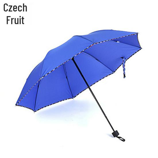 Automatic Three-Fold Sunshade Umbrella: UV-Protection & Rainproof for Men and Women
