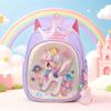 Cartoon Prinzessin Meerjungfrau Rucksack für Mädchen 3-6 Jahre Leicht Kleinkind Kindergarten Schultasche Reise Niedliche Einhorn Rucksäcke