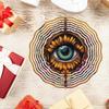 Intricate Mandala-Style Metal Wind Spinner with Floral Design - Durable Outdoor Art for Garden & Patio Decor, No Electricity or Battery Needed