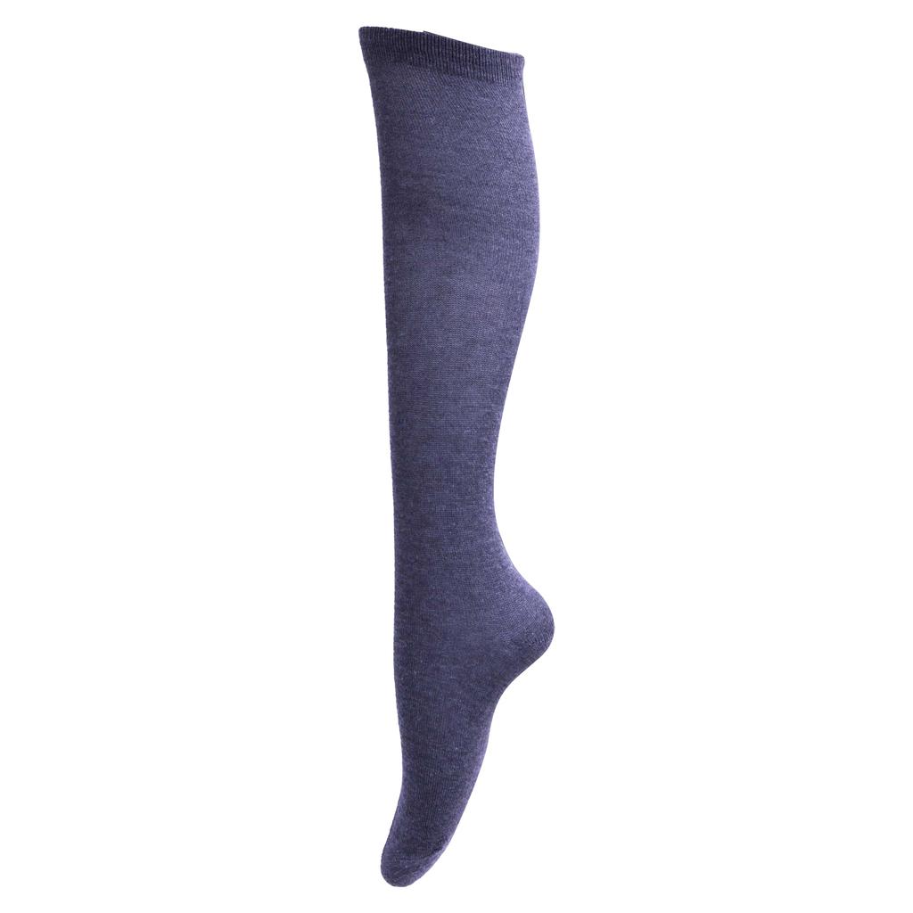 Childrens Girls Plain Knee High School Socks (Pack Of 3)