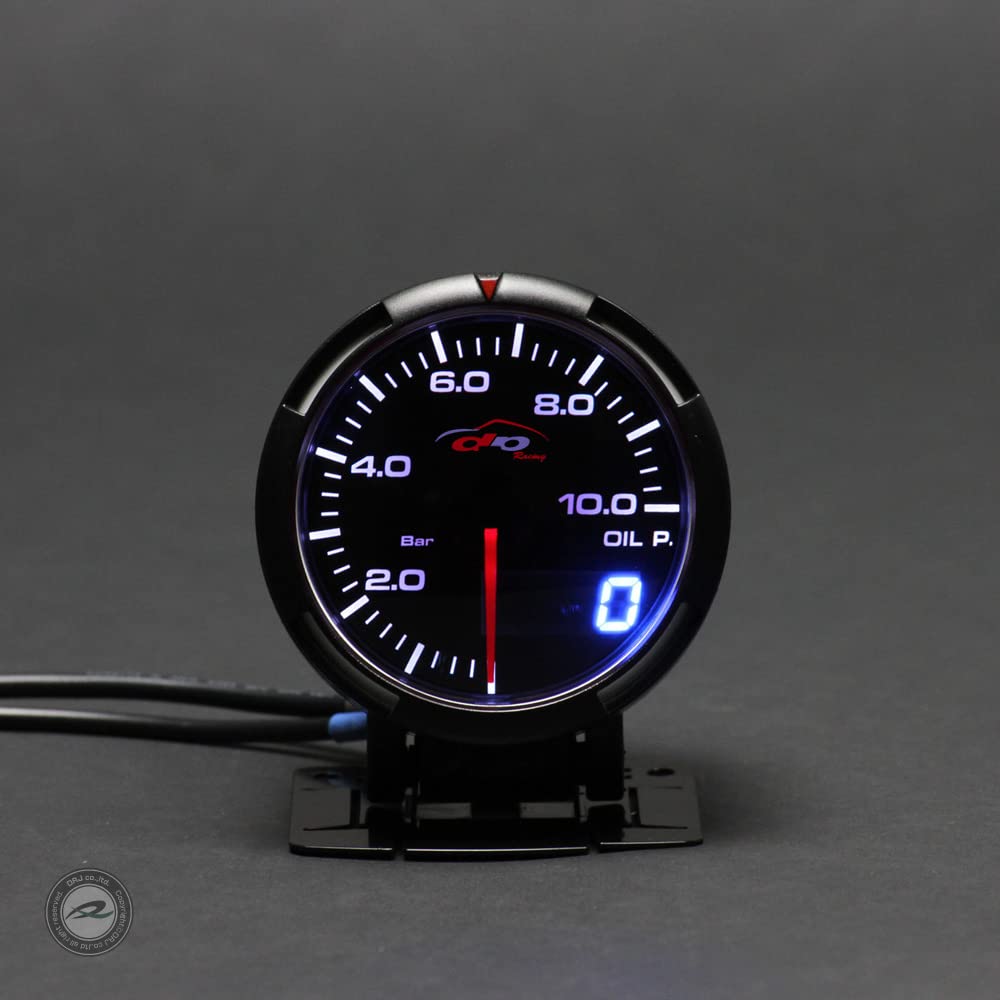 Deporacing DUAL Series Oil Pressure Gauge, 60mm Diameter [DUAL-Oil Pressure]*