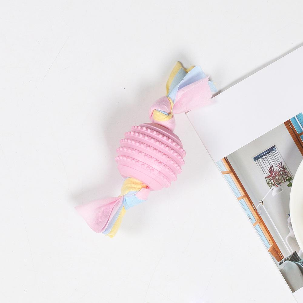 Durable TPR Dog Teething Stick: Bite-Resistant, Self-Play, Boredom Relief Toy