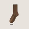 Women's Mid-Calf Cotton Socks - Sweat-Absorbent, Odor-Resistant, Non-Slip, Boneless Design for Spring and Autumn