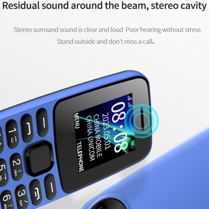 H11 1866 Multifunction Button Phone 2G GSM Students Elderly Mobile Phones Dual SIM Card Feature Phone