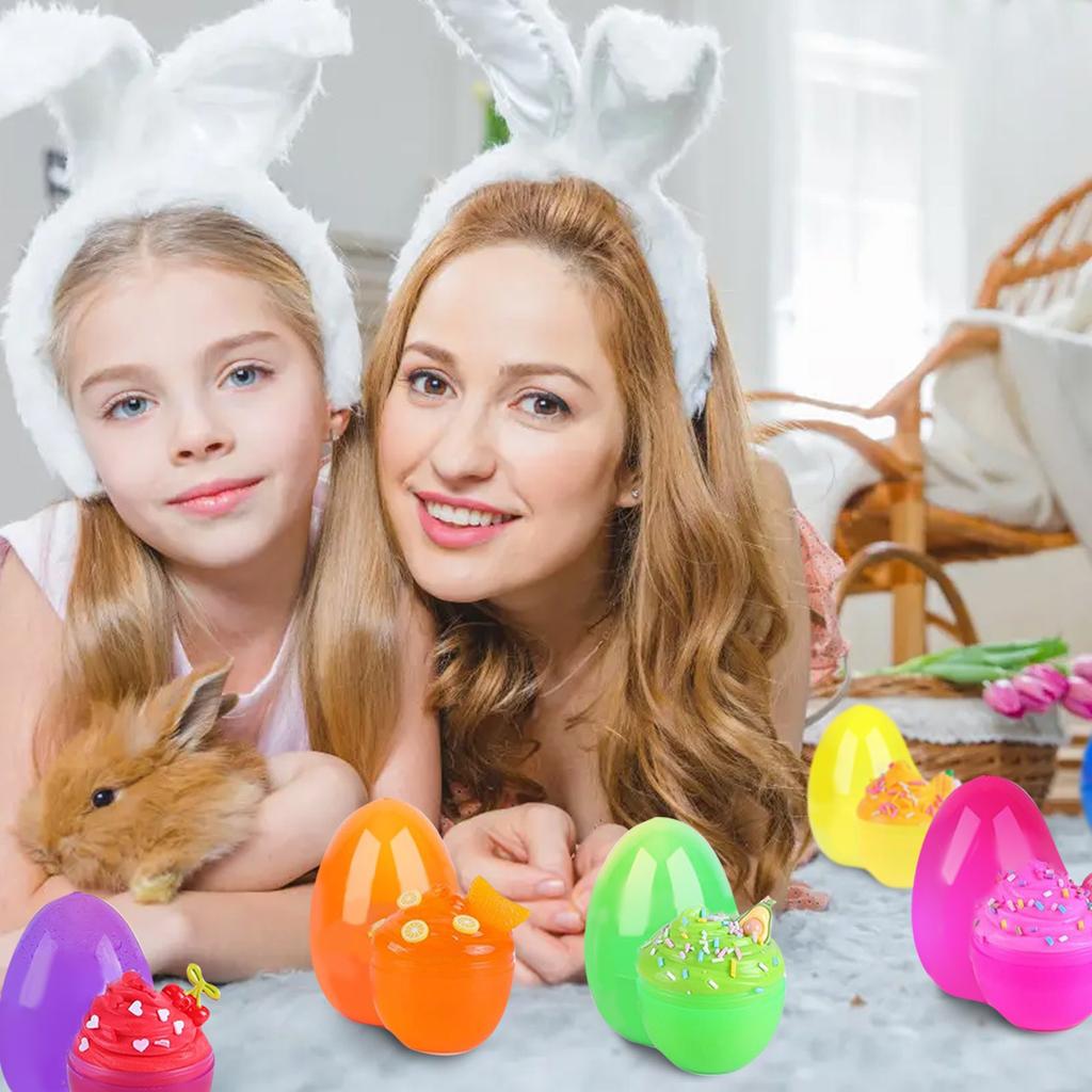 Easter Egg Toy, 12 Easter Eggs, 12 Slimes, Funny Toys, Easter Egg Game, Gift Decoration Props For Kids