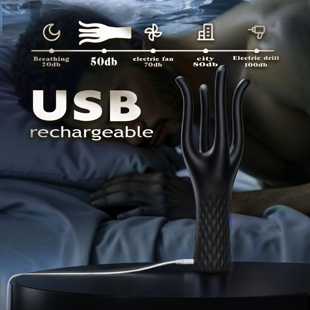 Vibrator Glans Trainer Penis G-spot Massager Soft Handheld Rezistență Prelungire Jucărie Adultă pentru Bărbați