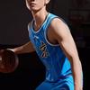 Li-Ning CBA Series Training Sports Fan Edition Beijing Shougang Team Jeremy Lin No. 7 Basketball Jersey Men Tops Blue AAYRB31-1