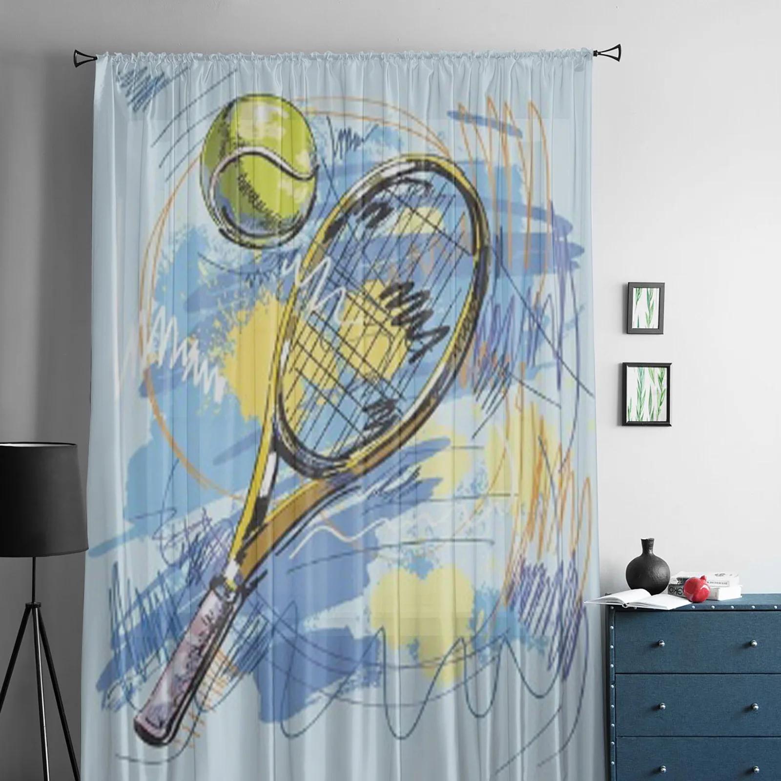 Теннисная ракетка и мяч — фото 4