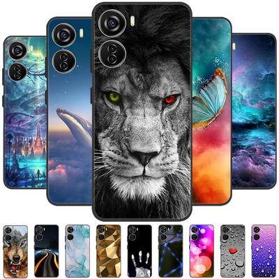 Pour ZTE Blade V41 Vita Coque 2023 Silicone Anti-Choc Souple TPU Housse de Téléphone Pour ZTE Blade V40 Design 8046 Funda 8140N Capa Dessin Animé