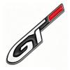 Samochód GT Line 3D Metal Chrom Cynk Stop Emblemat Odznaka Samochodowa Karoseria Błotnik Klejony Emblemat dla Peugeot GT RCZ 308 508 3008 5008