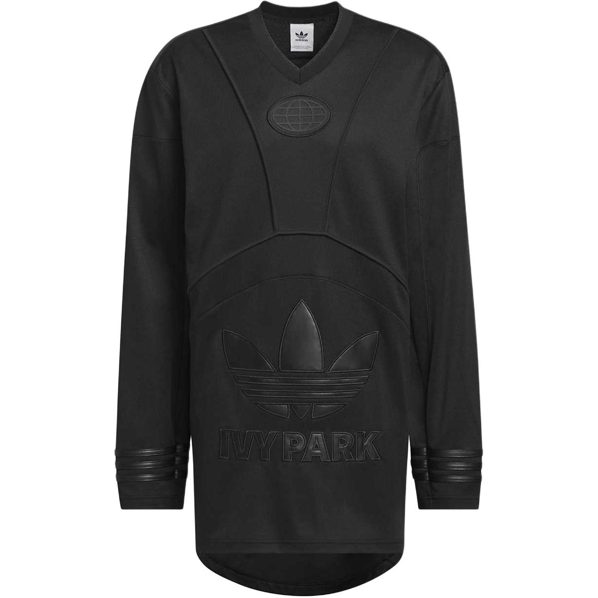 

adidas Ivy Park Модное джерси (Все гендерные) Черный унисекс уличная одежда IT0261 S