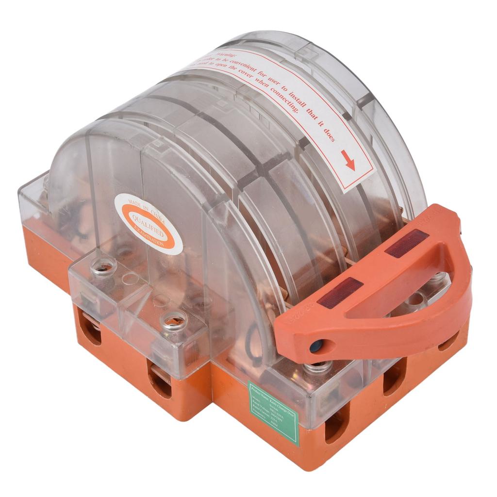 Disconnect Knife Switch Professional 3 Pole Double Throw Knife Safety Disconnect Switch for