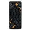 Honeycomb Pattern Phone Case for Samsung Galaxy A17 A13 A15 A25 A35 A51 A55 A71 A21S A11 A31 A41 A23 A53 A73 5G A03S A05s Cover