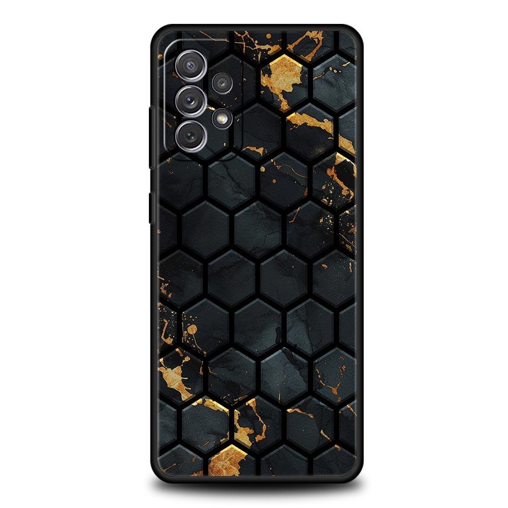 

Honeycomb Pattern Phone Case for Samsung Galaxy A17 A13 A15 A25 A35 A51 A55 A71 A21S A11 A31 A41 A23 A53 A73 5G A03S A05s Cover Samsung A31