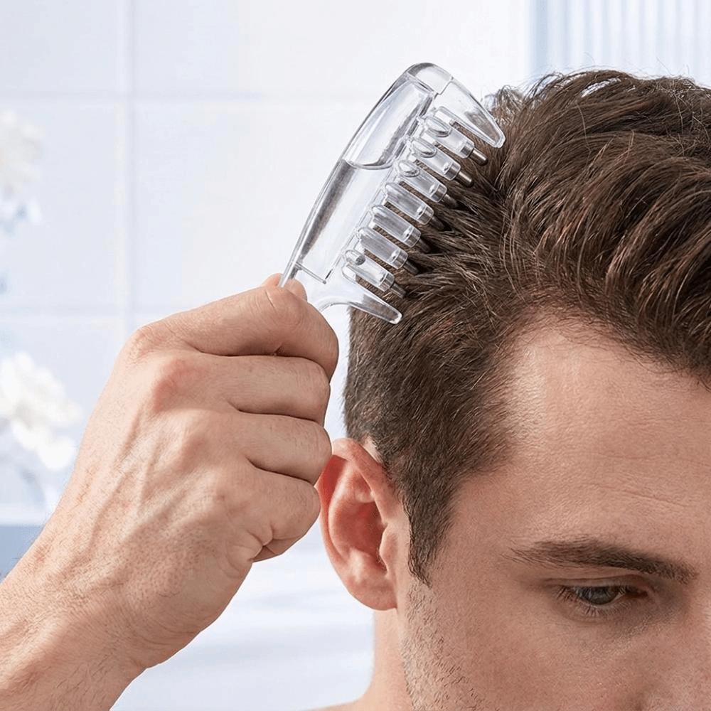 Anti-Frizz Massage Guide Liquid Comb Plastic Scalp Massage Comb Portable Hairdressing Combs  Travel