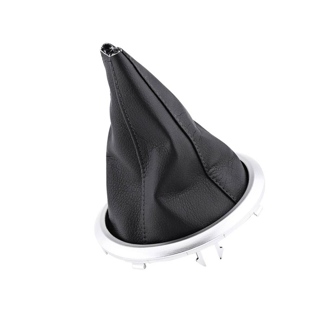 Car Black Manual Transmission Shift Lever Frame Boot Cover Fit For Suzuki Swift SX4 2005 2010