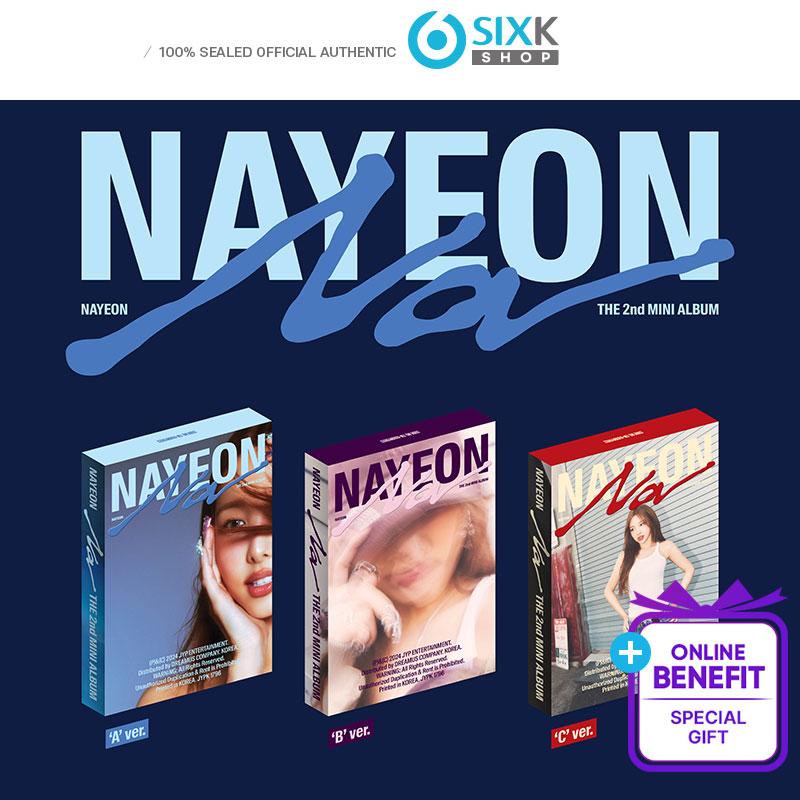 

TWICE NAYEON, второй мини-альбом [NA] (+Онлайн-выгода) POB - MUSIC KOREA RANDOM