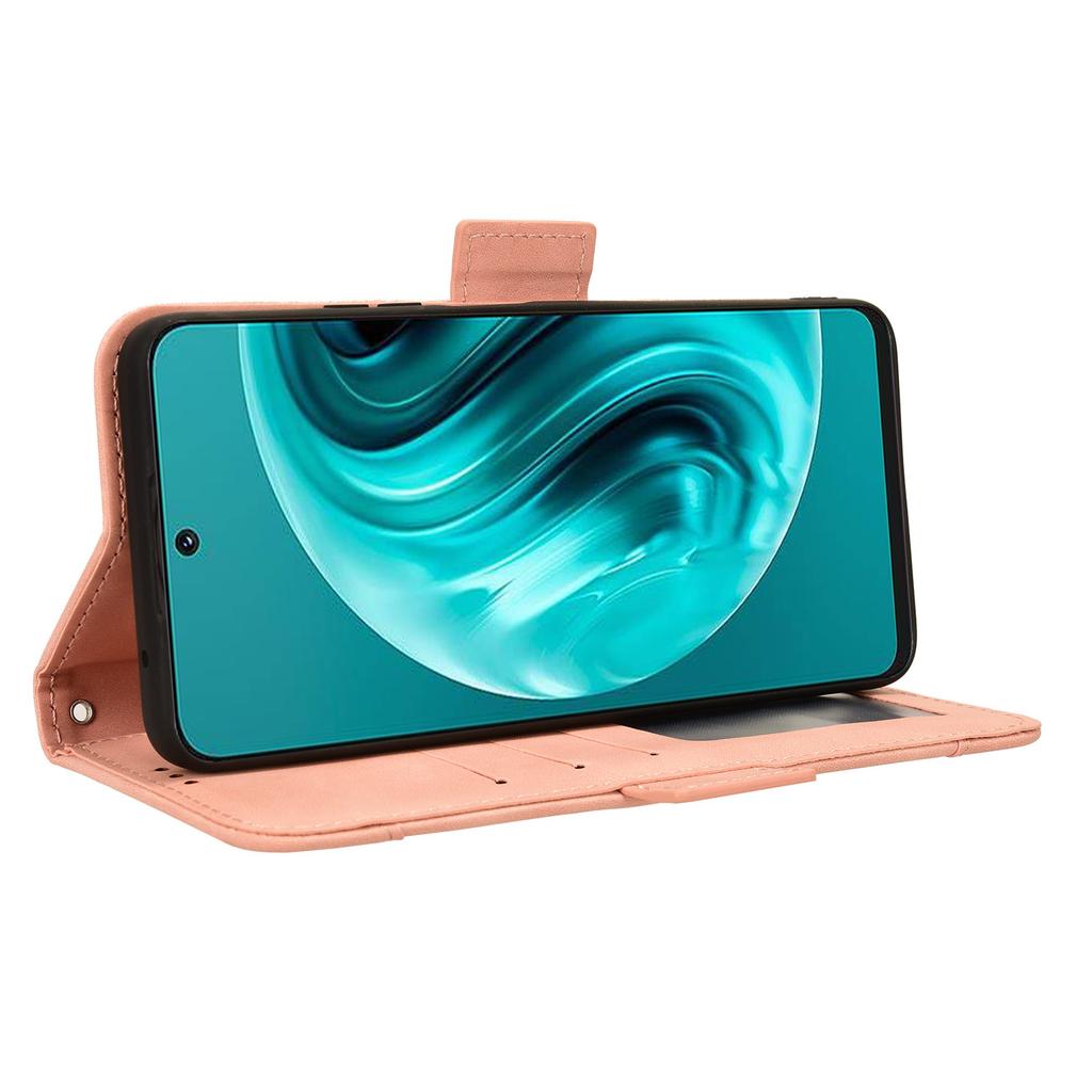 For Huawei Nova 13i 4G/nova 12i 4G/Enjoy 70 Pro Case PU Leather Stand Function Multiple Card Slots Phone Cover