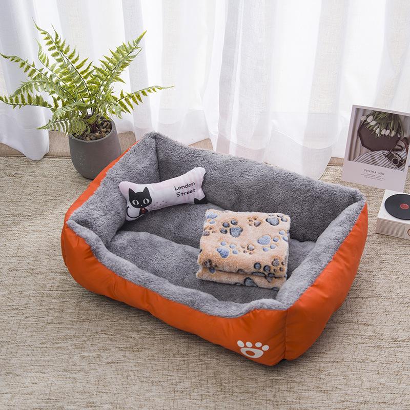 Dog Bed Medium Size Dogs - Washable Small Medium Dog Cat Bed Waterproof, Comfort Cats Couch Sofa Pets Bed with Nonskid Bottom