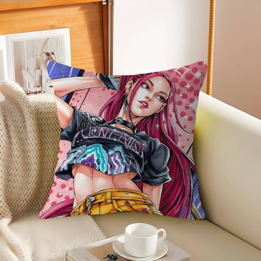 

Новые Подушки Охотников на Демонов Подарки Предметы интерьера для дома и офиса Спальня Диван Автомобильная наволочка 45х45 см 12x12Inch