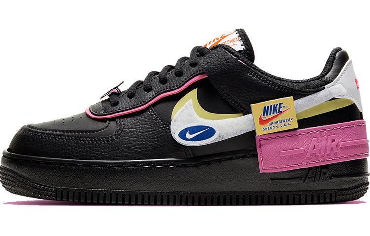 

Nike Air Force 1 Low Shadow Removable Patches Black Pink Women s CU4743-001 36