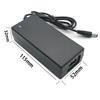 36V Smart Lithium Battery Charger DC42V 2A 5.5x2.1mm For 10 Series 36V 8AH 9AH 10AH 12AH 20AH With Led Indicator EU US Plug