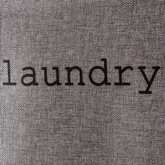 Laundry Hamper Bag Large Capacity Saving Space Demin Washing Storage Foldable Clothes Basket for Bedroom