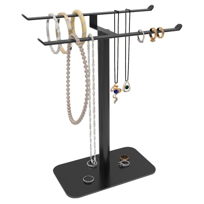 Elegant Necklace Holder Stainless Steel Jewelry Display Rack Necklace Display Equipment Stainless Steel Jewelry Stand