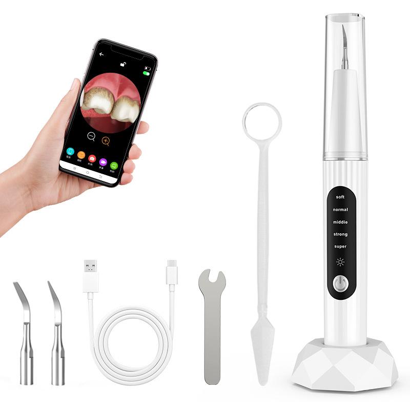 Ultrasonic Scrubber IPX6 Waterproof Home Portable Electric Outdoor Toothbrush