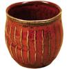 Yamako Cutting Tea Tea Cup Yuzu Red Made In Japan 79310 Approximately 7.5 X H8cm