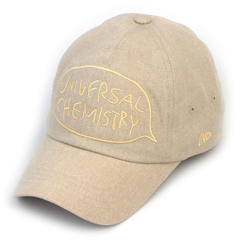 

Universal chemistry Big Logo Washing Beige Ballcap FREE