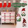 Christmas Gnome Knob Cover Novel Button Circular Door Knot Knob Decorative Cabinet, Gnome Knob Cover Suitable For Cabinet Knobs